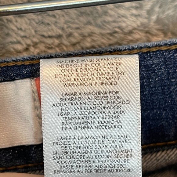 Cabi Women 5th Avenue Women Cropped High Rise Dark Wash Stretch Denim Jean 12 - Picture 11 of 11